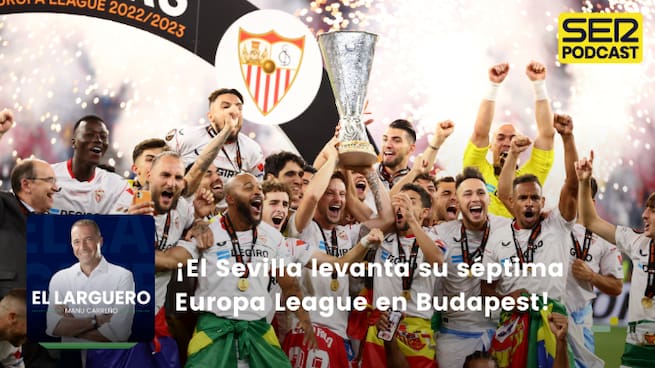 ¡El Sevilla levanta su séptima Europa League en Budapest!