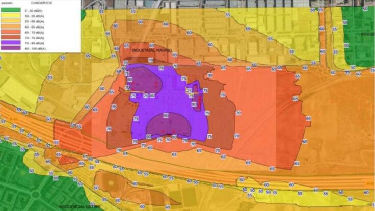 Fran Moya, vecino de Getafe Norte, critica por irreal el estudio acústico del festival Mad Cool 2023