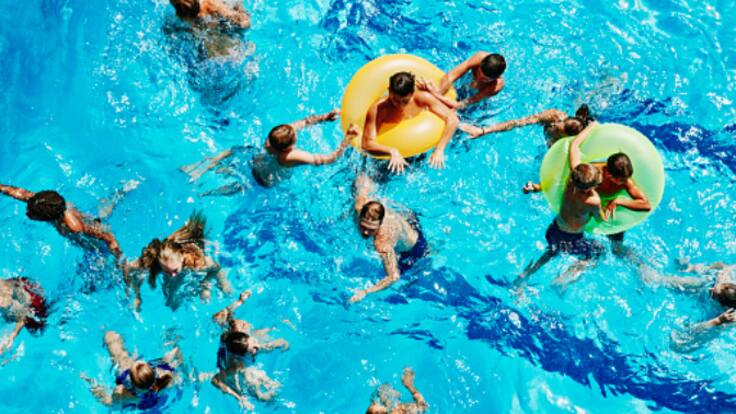 El primer chapuzón llega con la festividad del día de La Rioja