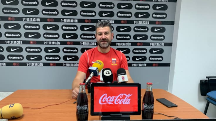 Fernando Estévez, Ent. del Eldense, antes de recibir al Celta B