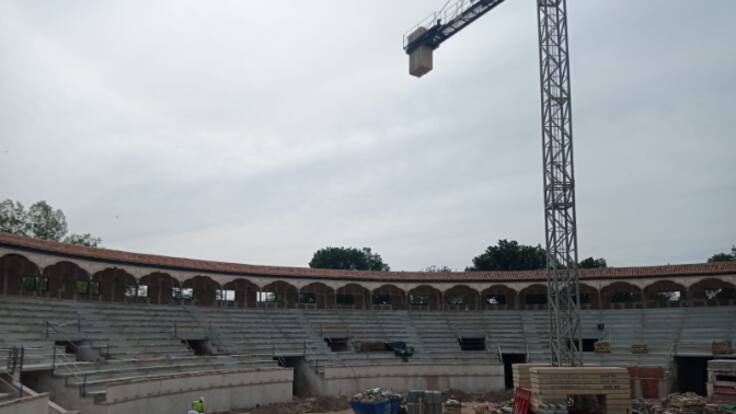 José Luis Martínez Romera, director obra Plaza de Toros