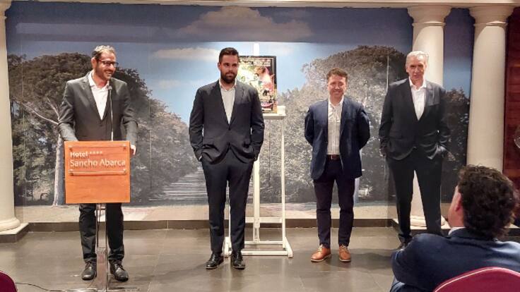 Fernando Lascorz, presidente del CB Peñas