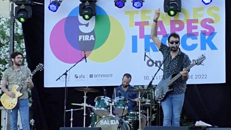 Entrevista a Toni Pérez, Marisa Bernabeu, Marissa Nacher i Pablo Úbeda, tot preparat per a la Fira de Tendes, Tapes i Rock.
