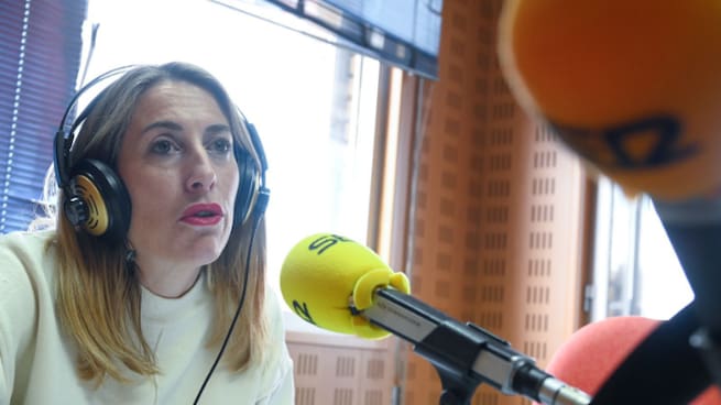 María Guardiola, líder del PP extremeño: &quot;Me comprometo a no meter a Vox en el gobierno, ni después de las elecciones generales&quot;