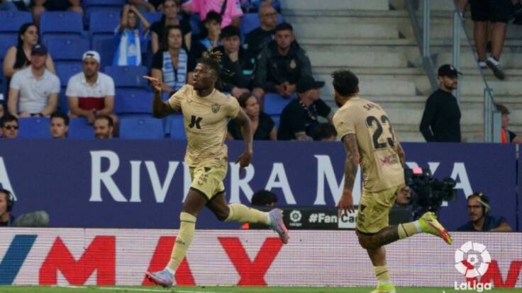 El último gol de Touré fue frente al Espanyol.