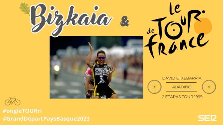 Una vaca preñada, de nombre Nana, llegó a Abadiño como premio por ganar una etapa del Tour de Francia