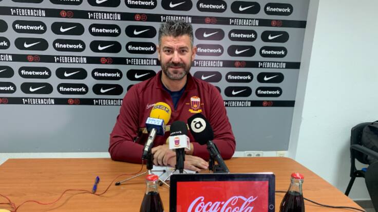 Fernando Estévez, Ent. del Eldense, antes de jugarse el ascenso a Segunda División ante el Real Madrid Castilla
