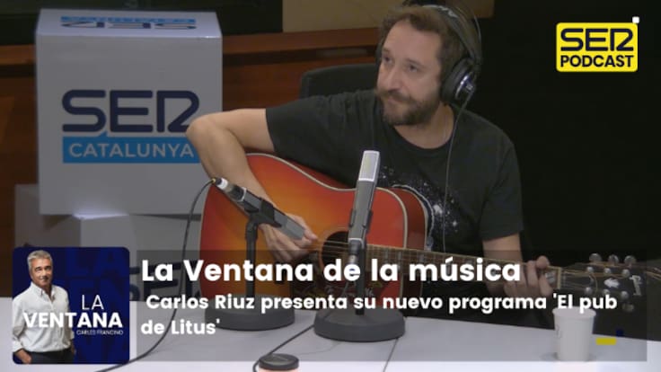 "Mi mayor éxito ha sido ser cantante de pub": Litus presenta 'El pub' en 'La Ventana'