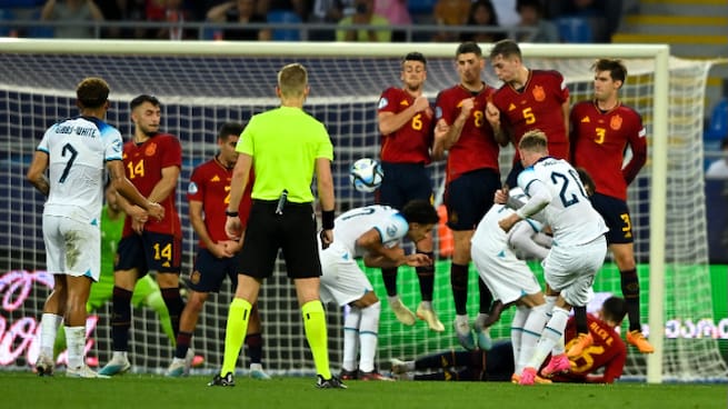 Inglaterra 1-0 España U21: Gol de Cole Palmer