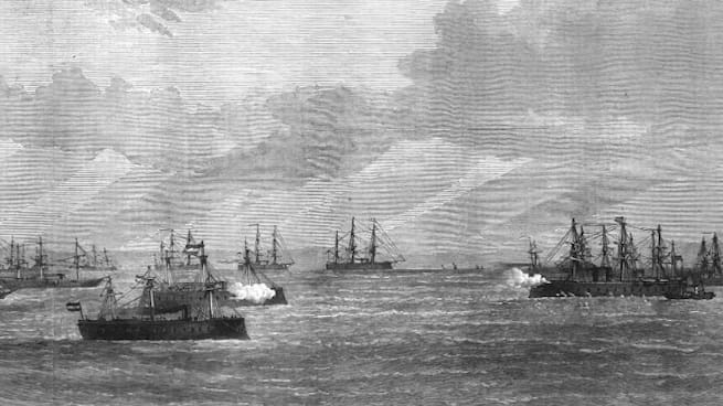 150 años del Cantón de Cartagena: el sufrimiento de un bombardeo constante