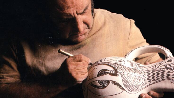 El Museo Nacional de Cerámica se rinde ante el duende del conquense Pedro Mercedes