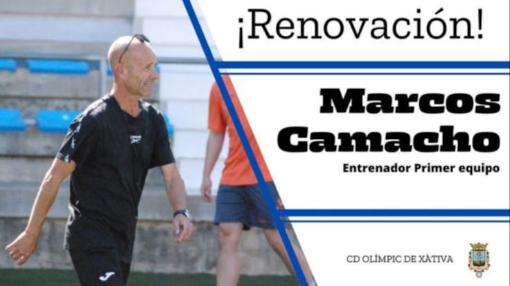 Declaraciones del entrenador del Olímpic Marcos Camacho