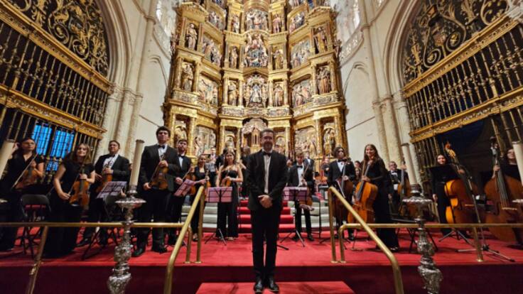 La joven orquesta sinfónica ciudad de La Línea conquista Burgos