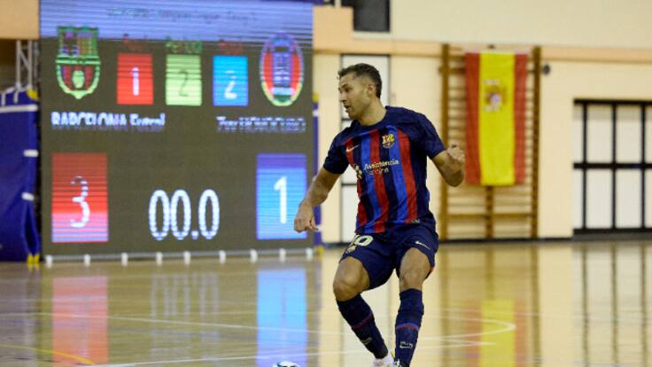 Entrevista a Pito, jugador del Barça de futbol sala