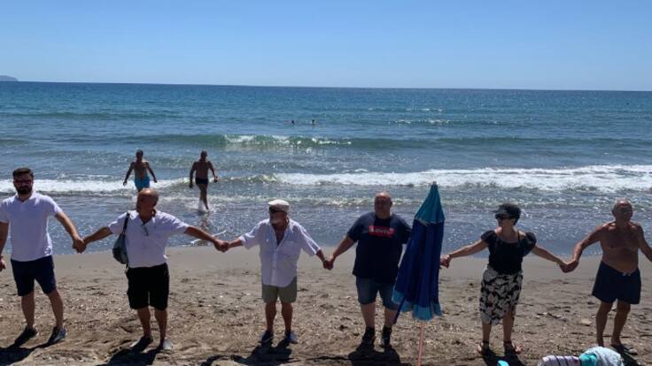 Juan de Dios Martínez, presidente de la Plataforma de Puntas de Calnegre