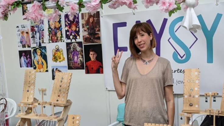 Una diseñadora de Cuenca crea una joya para el videojuego Final Fantasy