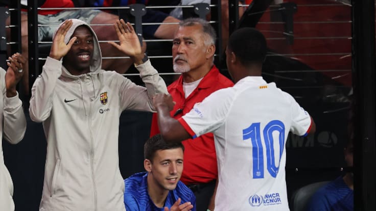 La irritante comparación en el barcelonismo entre Dembélé y Ansu Fati que señala a Xavi Hernández