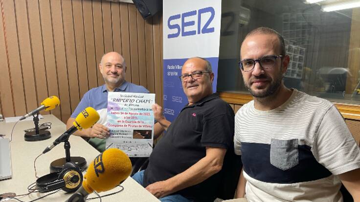 Antonio Ruescas, Argelio Sánchez y Juan Pedro Bernabé