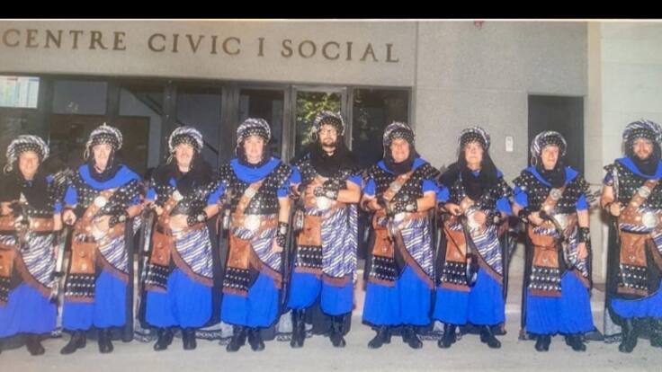 Pepe Menor y José Rafael Navarro, de los Moros Tuareg en Radio Villena SER