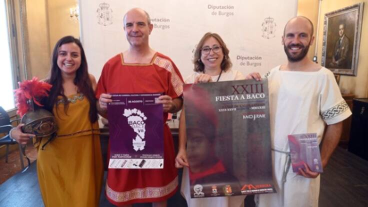 Fiesta a Baco en Baños de Valdearados