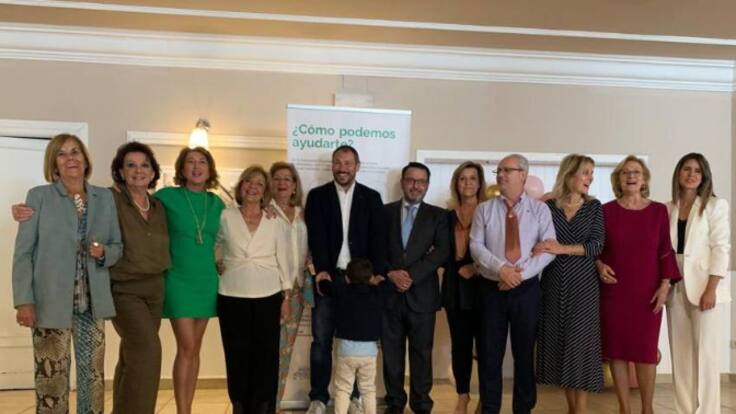 Nicolás Garrido, presidente de la AECC en Linares. Nueva sede y otros proyectos