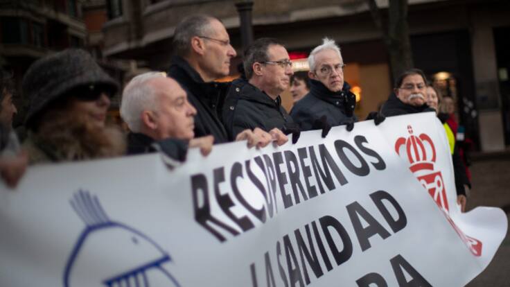 Alberto Pérez, secretario general del Sindicato Médico de Navarra