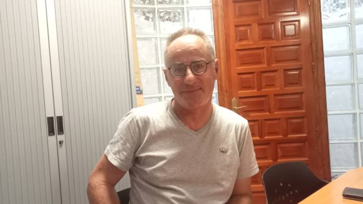 José Vicente Molina, presidente Cofradía Divina Aurora en Radio Villena SER