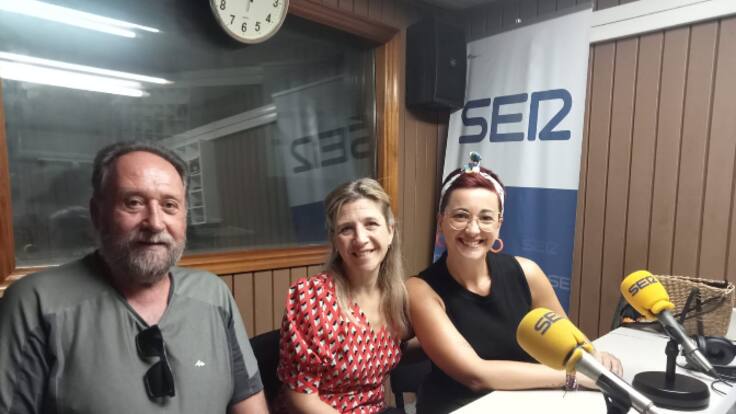 Ana Valdés, presidenta de la comparsa de Cristianos en Radio Villena