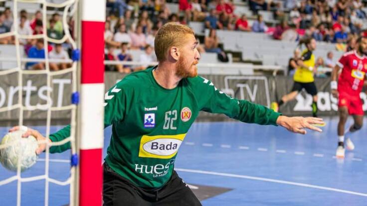 Entrevista con el portero del Balonmano Huesca, Leo Terçariol (14/09/2023)