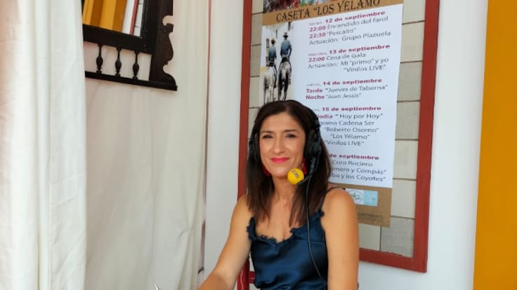 Visitamos la Feria de Écija de la mano de su alcaldesa, Silvia Heredia