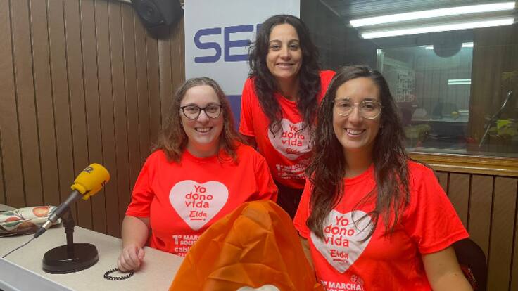 Lola, Nazareth y Lucía de la Obra Social Cableworld