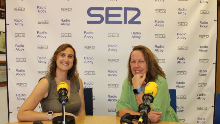 Alma Blasco y Silvia Botella hablan de la oferta formativa de la Escuela Oficial de Idiomas de Alcoy (20/09/2023)