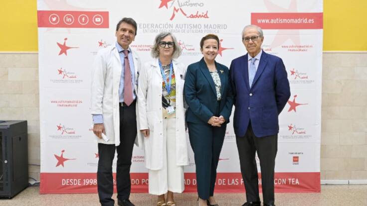 Fátima Matute, consejera de Sanidad de la Comunidad de Madrid, habla sobre Programa de Atención Médica Integral para personas con autismo.
