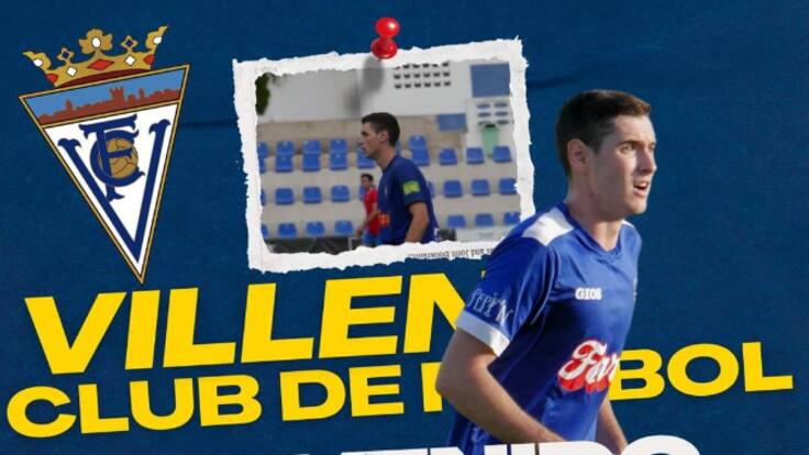 Bernardo Postigo. RR.PP del Villena CF en Ser Deportivos