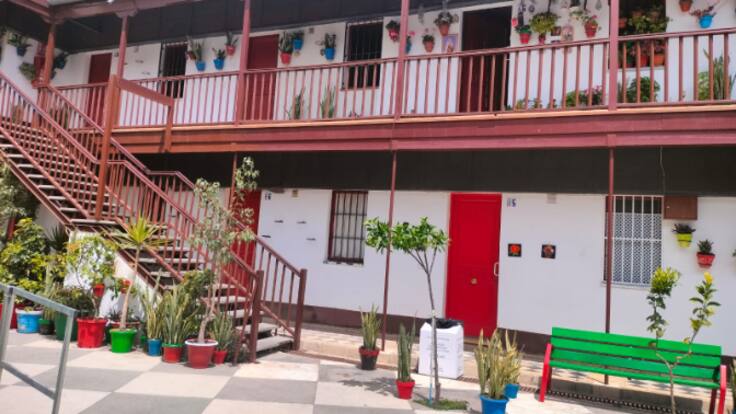 Los corralones de Málaga se reivindican en su Semana Popular