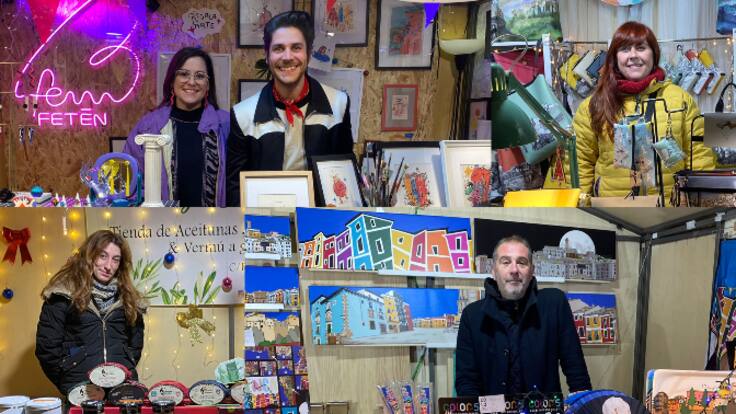 Las novedades de la artesanía de Cuenca en el mercado de Navidad de Carretería