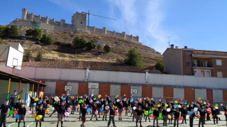 Los peques de Peñafiel y comarca vuelven al colegio con mucha ilusión