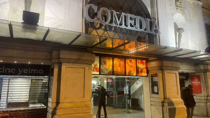 Reportatge sobre el tancament del Cinema Comèdia de Barcelona