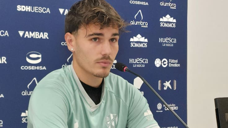 Hugo Vallejo analiza el comienzo de la segunda vuelta para la SD Huesca