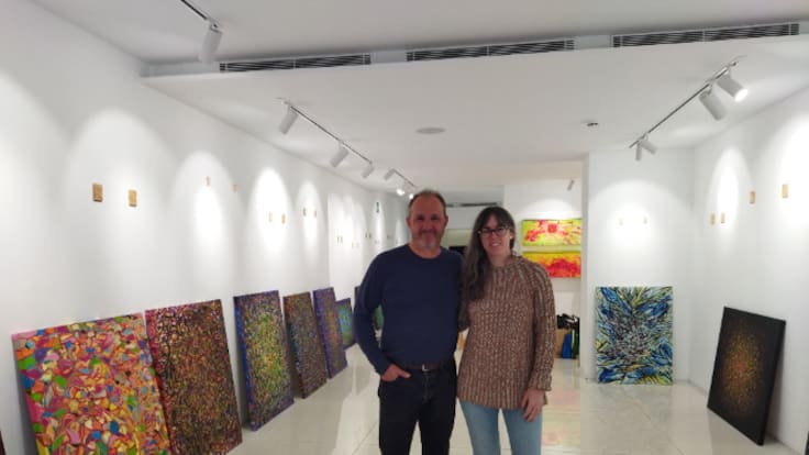 Cultura Mutua amb Luis Sanus i la seua exposició "Atman"