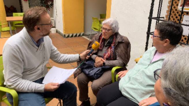 Visitamos en Centro de Participación Activa de la calle Carbonell y Morand
