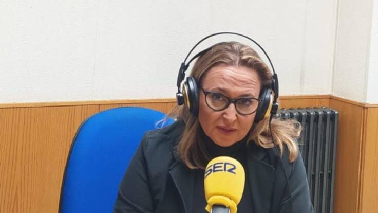 Mayte Perez ( PSOE) en la Rebotica de Radio Zaraogza ( 22/01/2024)