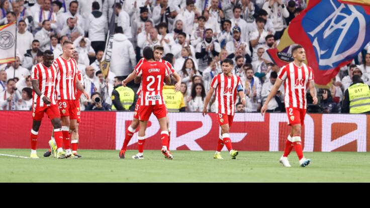 Los jugadores del Almería solo brillan ante los equipos grandes.
