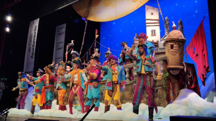 Comparsa : 'Los colgaos' Cuartos de final