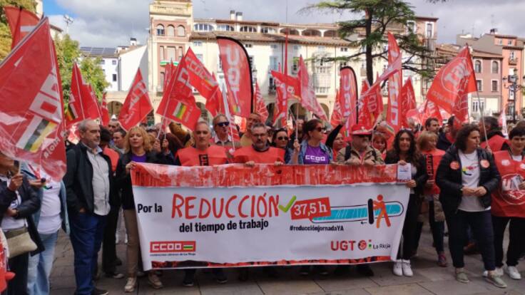 UGT y CCOO reclaman una jornada laboral de 37,5 horas