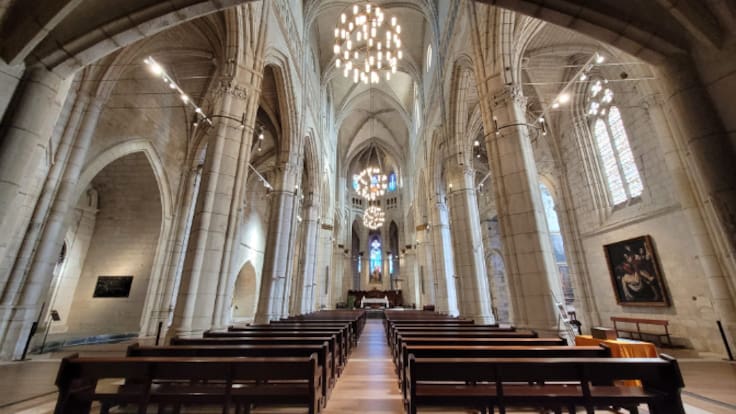 La catedral de Santa María monumento icónico de Gasteiz