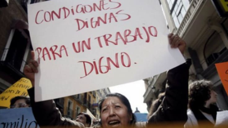 Margarita Alfaro, Iglesia por el Trabajo Decente en Huesca