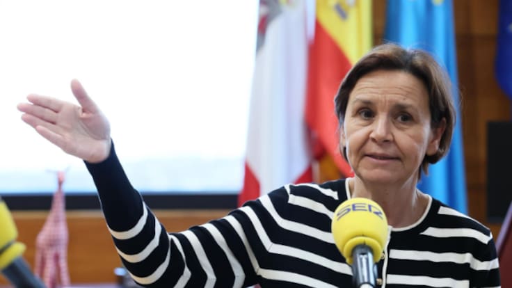 Carmen Moriyón, alcaldesa de Gijón, en la SER
