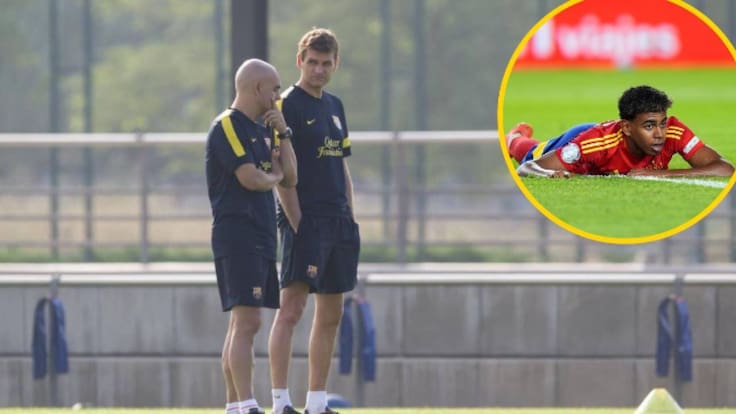 Juanjo Brau, antiguo jefe de fisios del Barça, pone en alerta sobre Lamine Yamal: "Con una sobrecarga no vas con esa cojera"