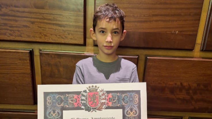 El fragolino Aritz Marín, segundo premio en el Certamen de Jota de Zaragoza